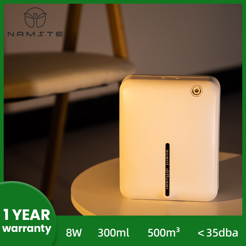 Home Fragrance Diffuser Electric - 500m3 300ML 容量家電芳香剤電気アロマディフューザーエッセンシャルオイル空気清浄機ルームフレグランス 8 ワット電力