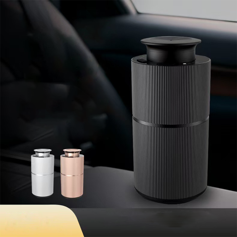 Home Fragrance Aroma - メタルボディスマートカーディフューザー ポータブル充電式水なしアロマネブライザー 家庭用オフィス用エッセンシャルオイルフレグランスマシン