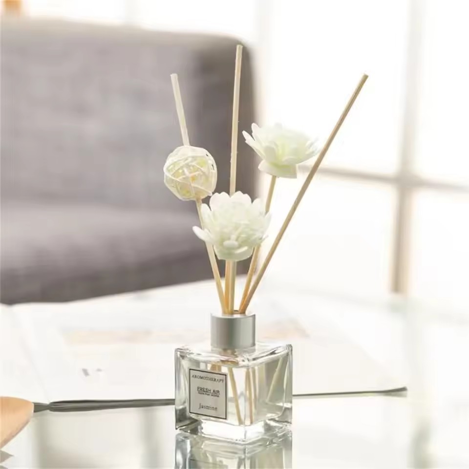 Home Fragrance Rose - 桜ローズの香り無火アロマセラピールーム装飾ホームフレグランスディフューザー家庭用新鮮な香水長期的な
