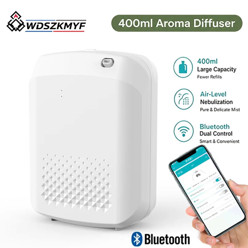 Home Fragrance Diffuser Electric - 新しい電動壁掛け式芳香器、業務用エッセンシャルオイルアロマディフューザー、家庭・ホテル・室内用空気清浄機