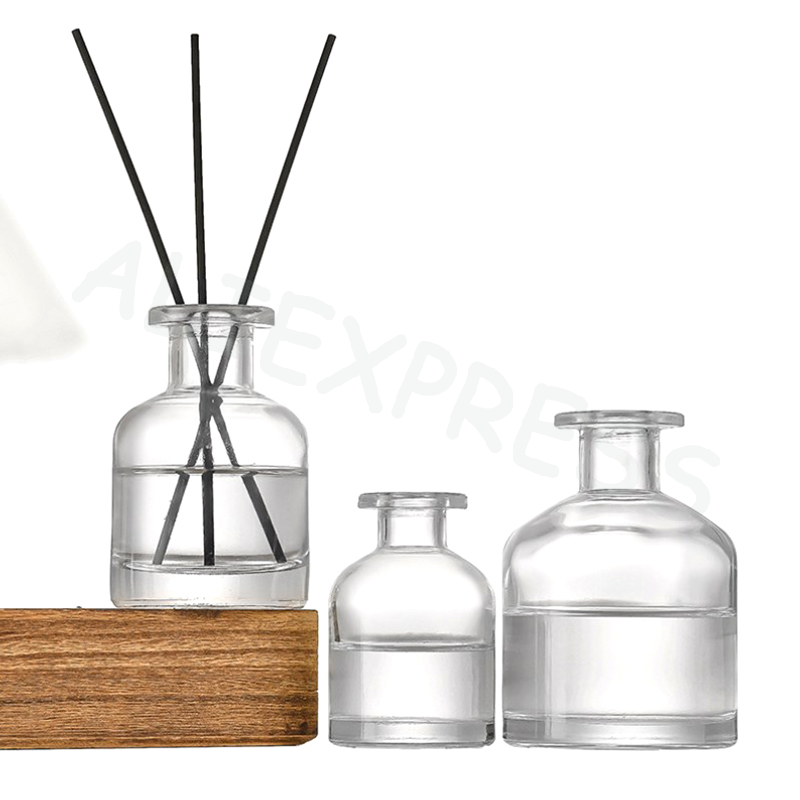 Home Fragrance Diffuser Refills - リードディフューザーエッセンシャルオイルボトルオイルディフューザースティック1個50mlホームフレグランスディフューザーボトルパーティーギフトガラス容器