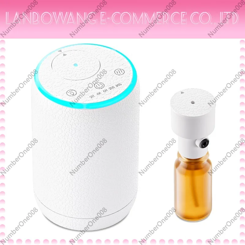 Home Fragrance Aroma - コールドミストアロマディフューザー、静音エッセンシャルオイルネブライザー、USB車載家庭用芳香剤ホワイトフレグランスマシン