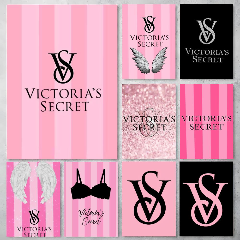 Home Fragrance Victoria Secret - V-ヴィクトリア シークレット ファッション-S ポスター 高精細ポスター、リビングルームや家の装飾用のウォールアート。