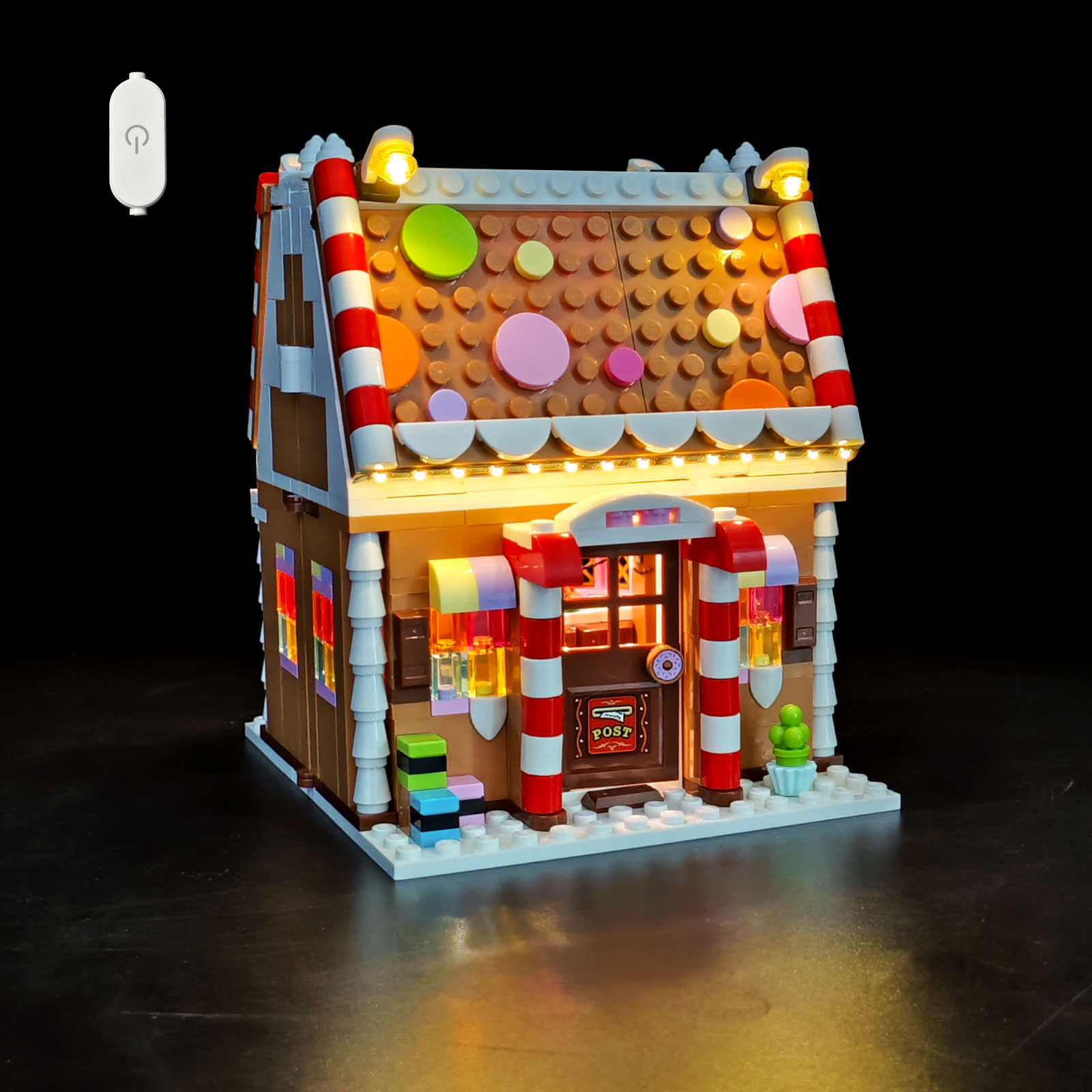 Home Fragrance Gingerbread - LYBMTWF LED 照明キットはレゴ 40809 ジンジャーブレッドハウスと互換性があります (モデルブロックは含まれません)