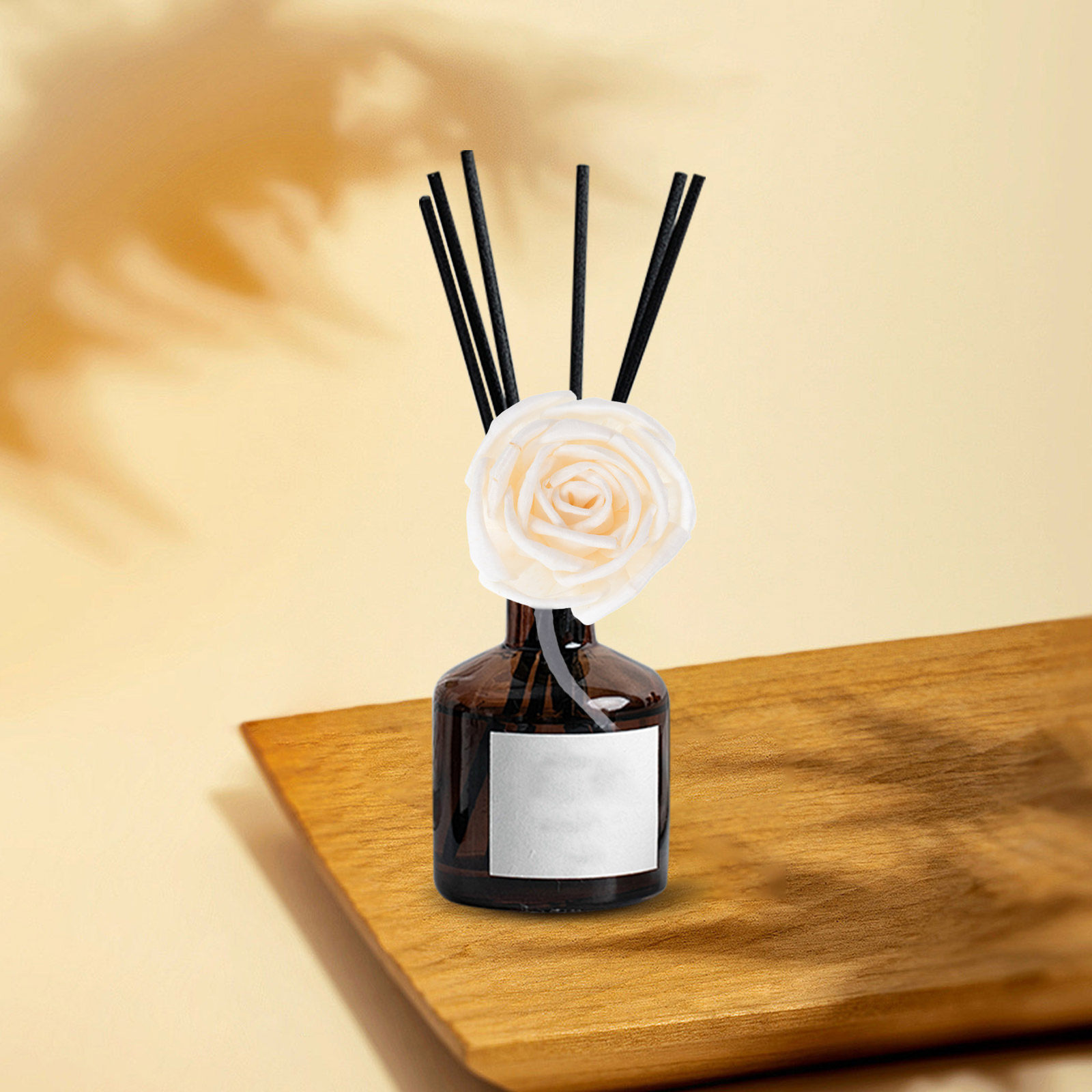 Home Fragrance Diffusers - フレグランスディフューザー交換用リフィル 曲げられるコットンロープフラワー 小型オイルディフューザー 家庭 オフィス ホテル用フレグランスアクセサリー