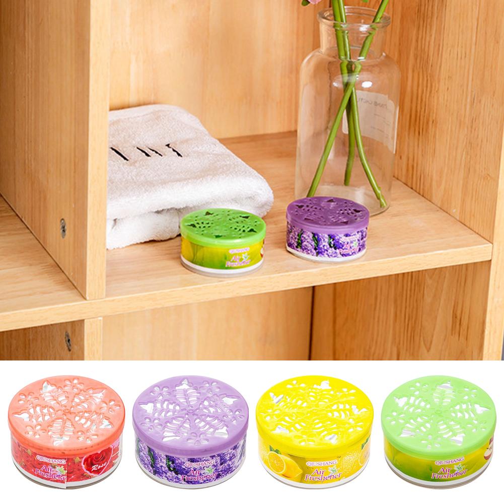 Home Fragrance Rose - 固形芳香剤エアフレッシュナー 缶入り ローズ ラベンダー レモンの香り 家庭用固形芳香剤