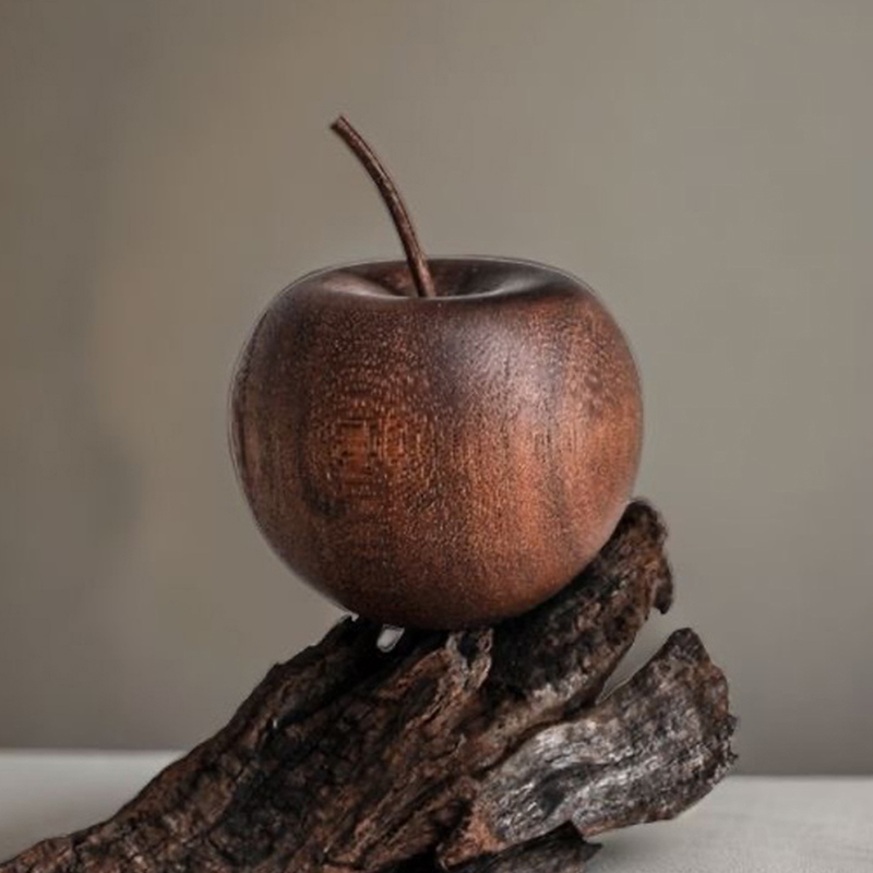 1 個の木製リンゴ型エッセンシャルオイルディフューザーフレグ - Fragrance Home Decor のレビューと価格