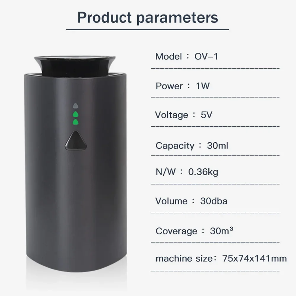 車用ディフューザー 自動空気清浄機 アロマ芳香剤 USB充電 - Home Fragrance Diffuser Electric のレビューと価格