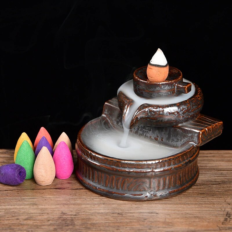 30/60/100個入り カラフルなアロマセラピーインセンス - Smokeless Incense Stick のレビューと価格