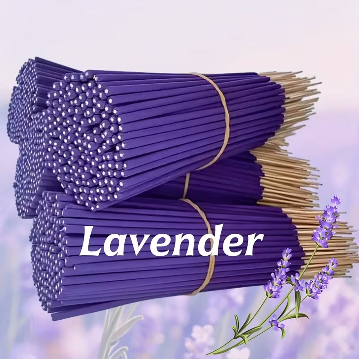 57/129/299本入り、ラベンダー プレミアム インセン - Smokeless Incense Stick のレビューと価格