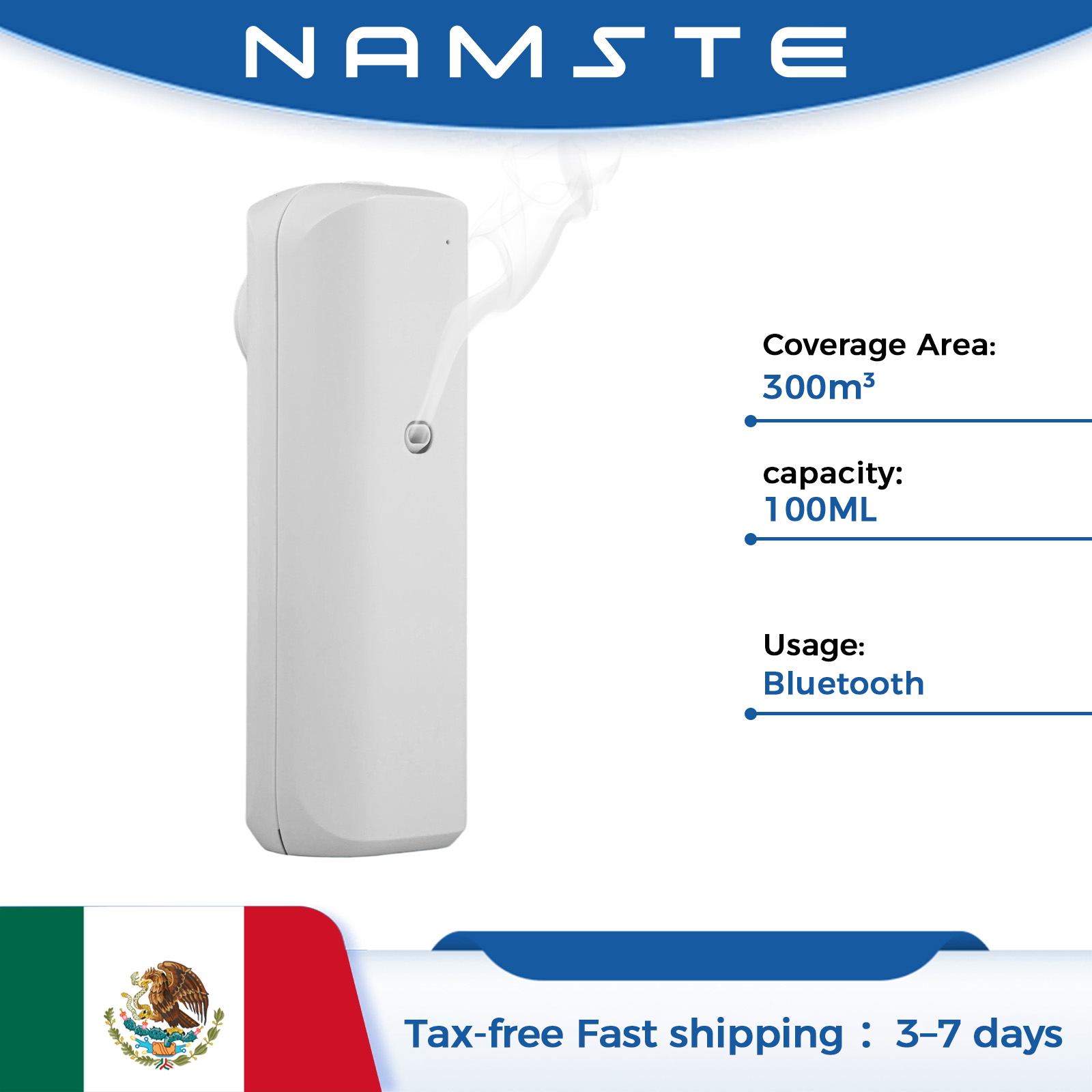 NAMSTE アロマオイルディフューザー Bluetooth - Home Fragrance Diffusers のレビューと価格