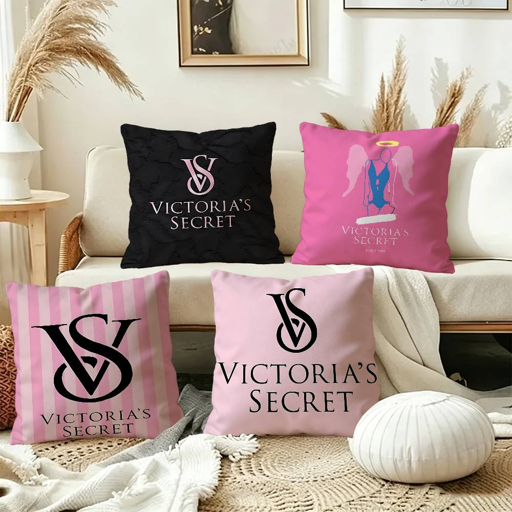 V-Victoria-logo-S-Secret 枕カバー  - Home Fragrance Victoria Secret のレビューと価格