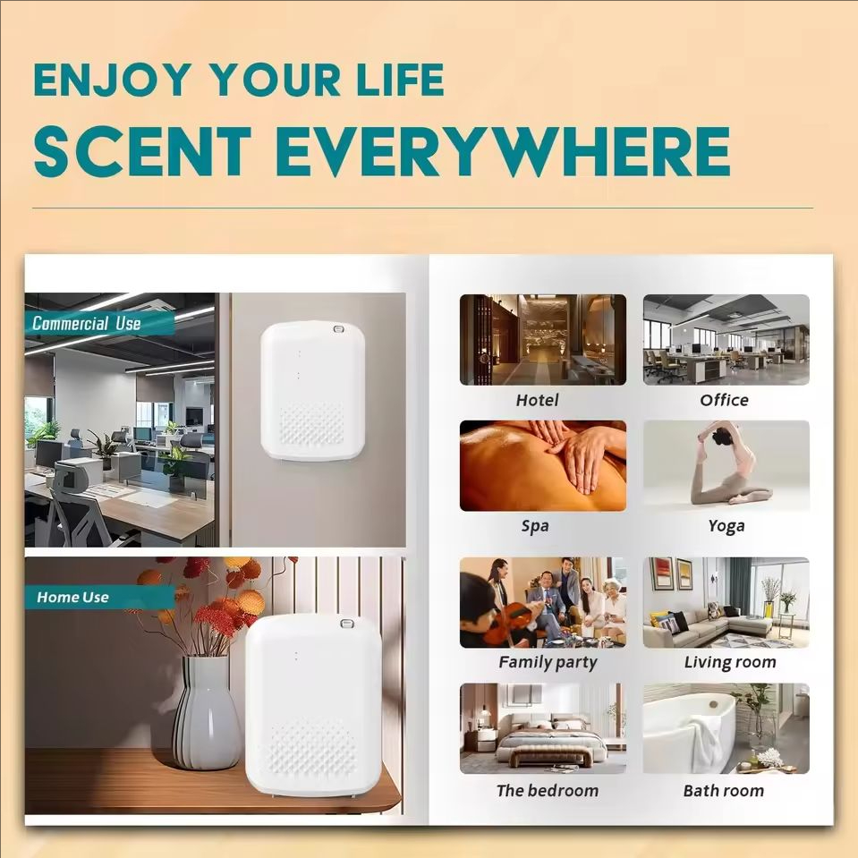 フレグランスディフューザー、アロマオイルディフューザー、電動 - Home Fragrance Diffuser Electric のレビューと価格