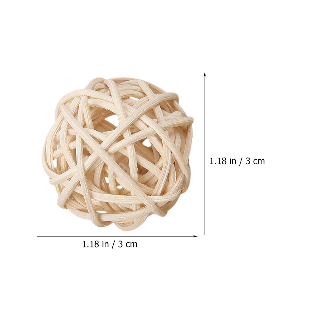 20個入り アロマセラピーラタンボール 天然ウィッカー ディ - Fragrance Home Decor のレビューと価格