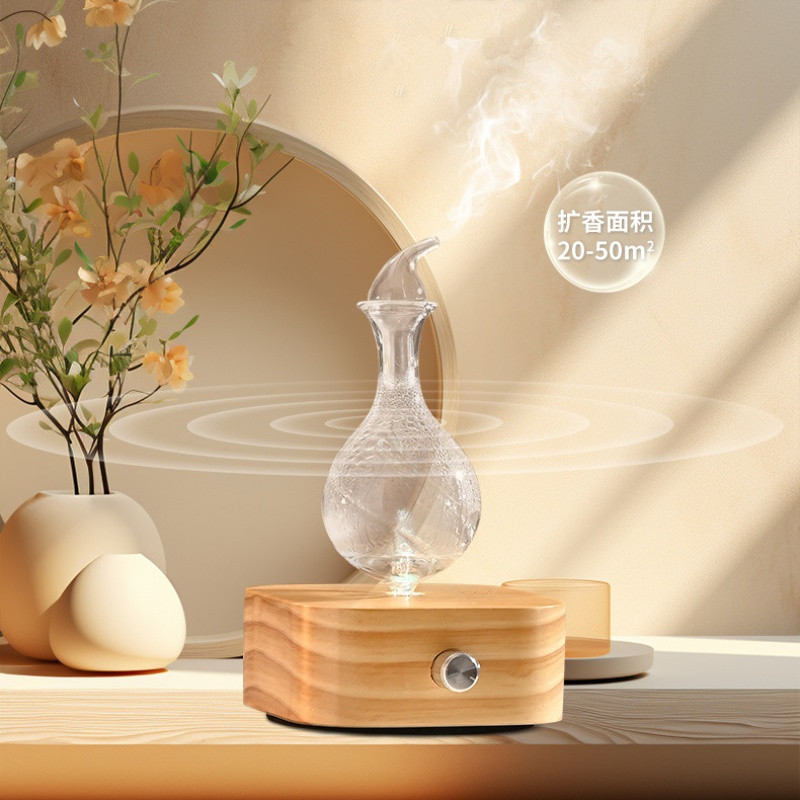 水を使わないアロマエッセンシャルオイルディフューザー 30m - Home Fragrance Diffuser Electric のレビューと価格