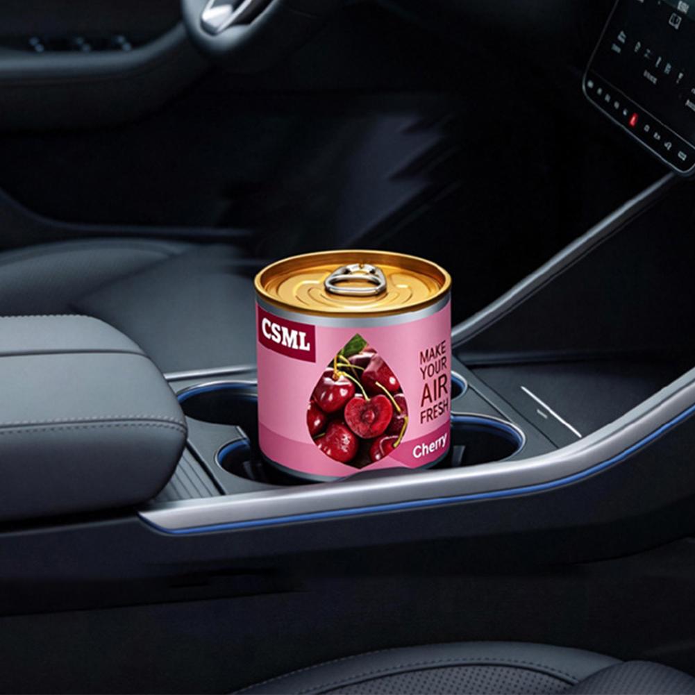 車用固形エアフレッシュナー、バブルガムの香り、オーガニック缶 - Home Fragrance Verbena のレビューと価格