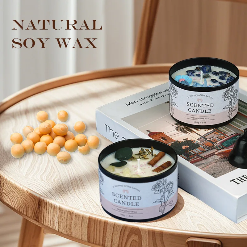 クリエイティブクリスタルアロマセラピーキャンドル6オンス - - Fragrance Home Decor のレビューと価格