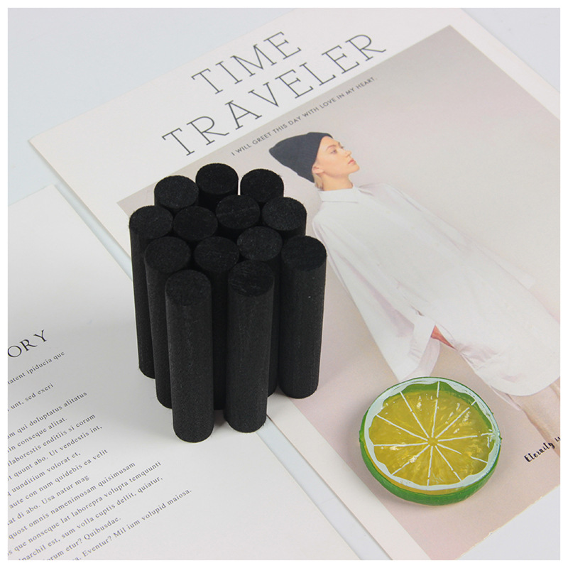 10本入り 150*15MM 高品質厚手ブラックファイバーロ - Quality Home Fragrance のレビューと価格