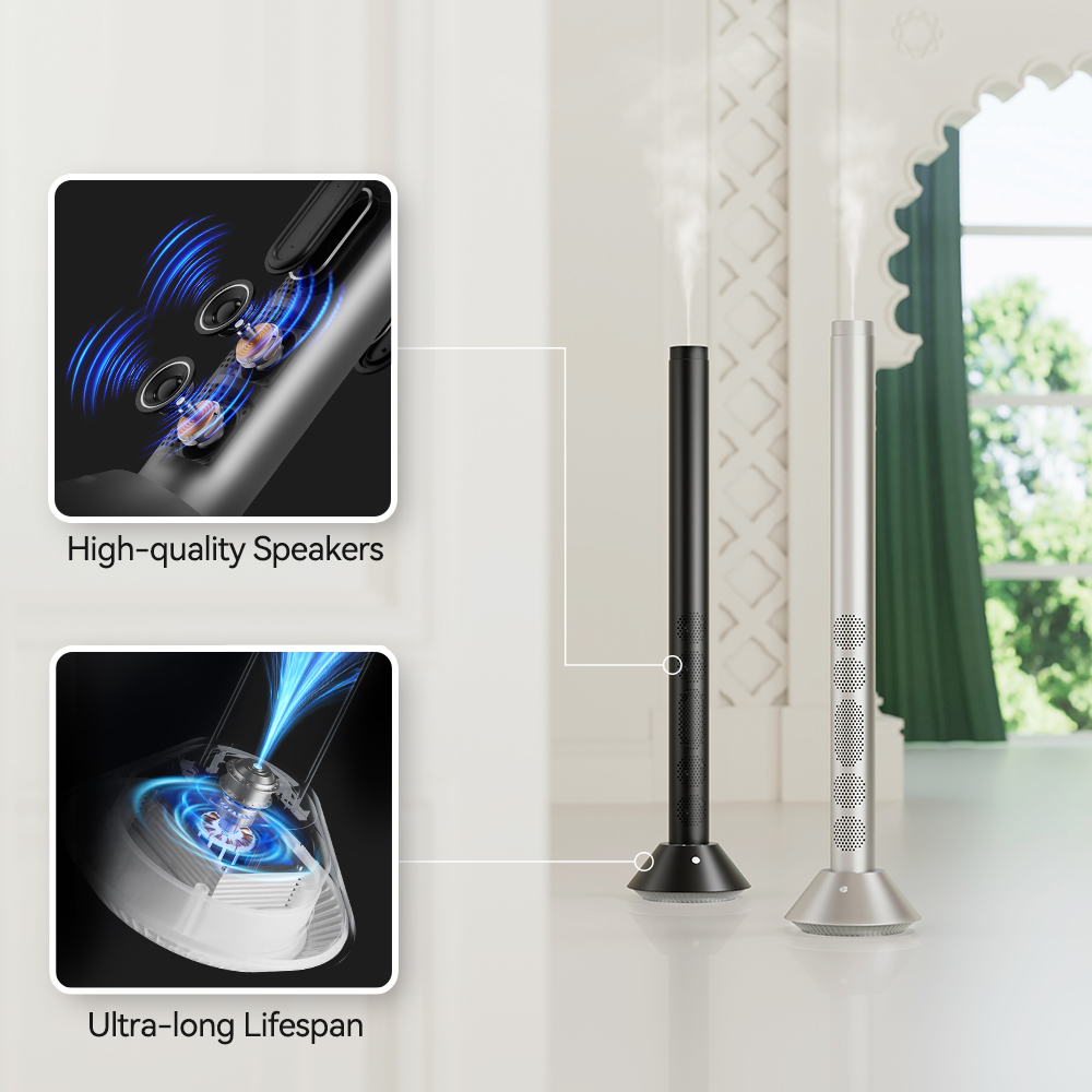 新入荷 アルミデザインタワースタンド スリムで背の高いフレグ - Home Fragrance Diffuser Electric のレビューと価格