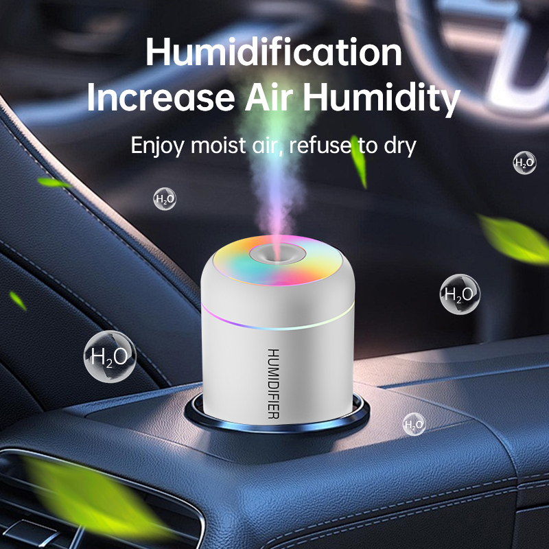 180 ミリリットルミニ空気加湿器 USB 電気アロマディフ - Home Fragrance Diffuser Electric のレビューと価格