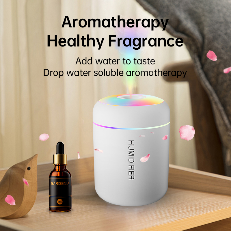 180 ミリリットルミニ空気加湿器 USB 電気アロマディフ - Home Fragrance Diffuser Electric のレビューと価格