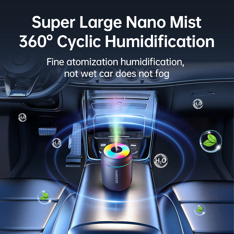 180 ミリリットルミニ空気加湿器 USB 電気アロマディフ - Home Fragrance Diffuser Electric のレビューと価格
