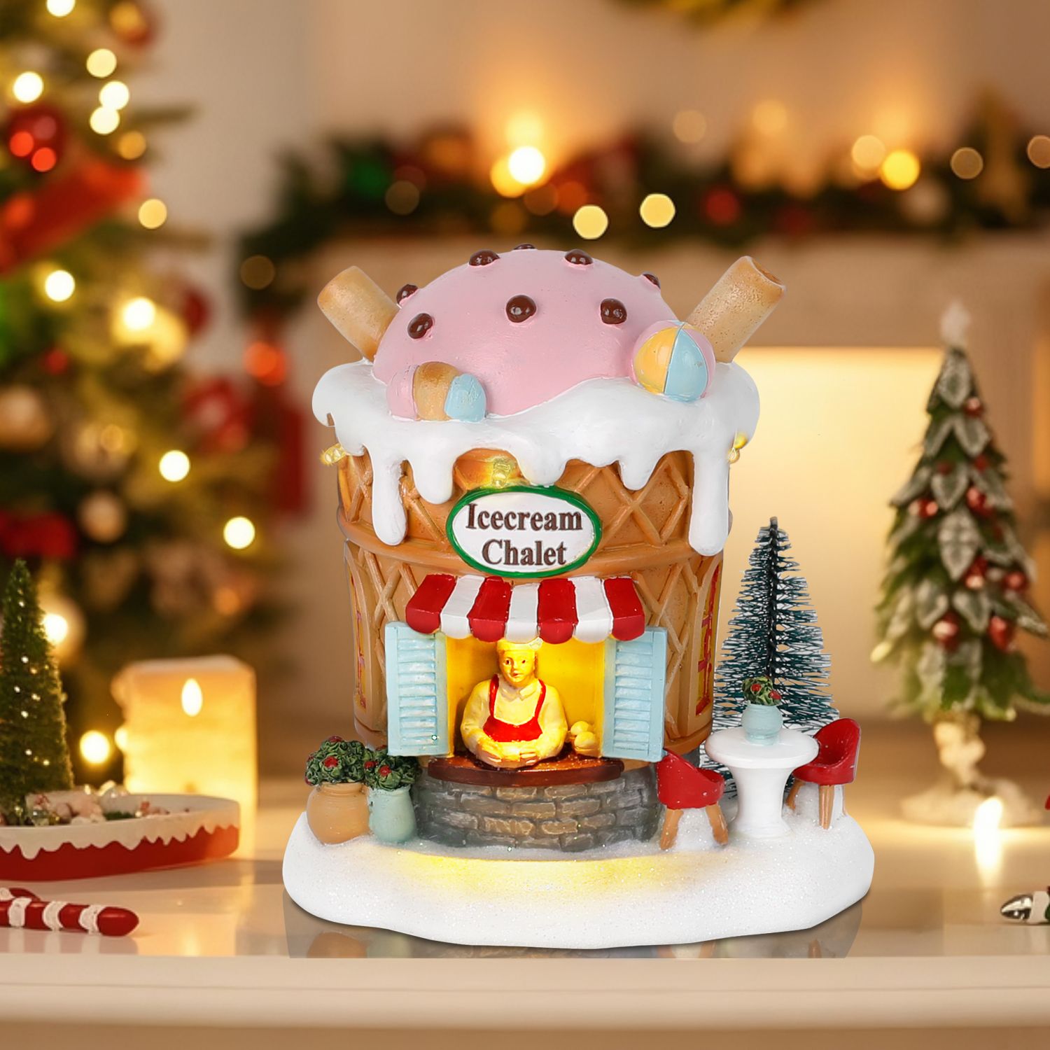 ライトアップ ジンジャーブレッド ヴィレッジ ハウス クリス - Home Fragrance Gingerbread のレビューと価格