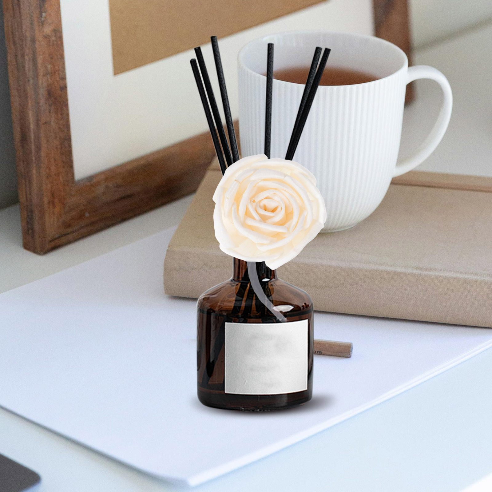 フレグランスディフューザー交換用リフィル 曲げられるコットン - Home Fragrance Diffusers のレビューと価格