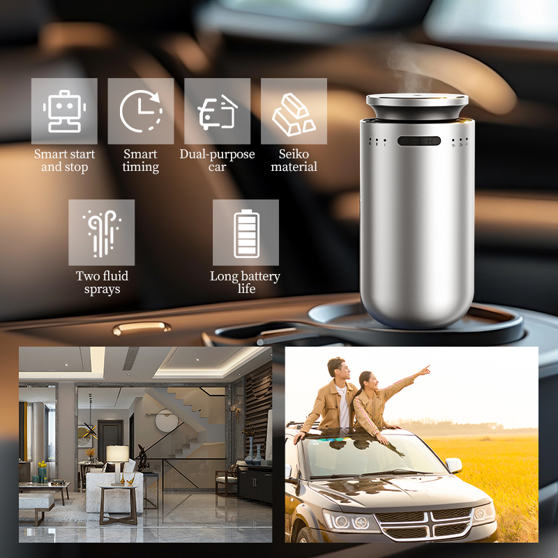 ポータブルカーディフューザー、エッセンシャルオイル用、車用芳 - Home Fragrance Diffuser Electric のレビューと価格