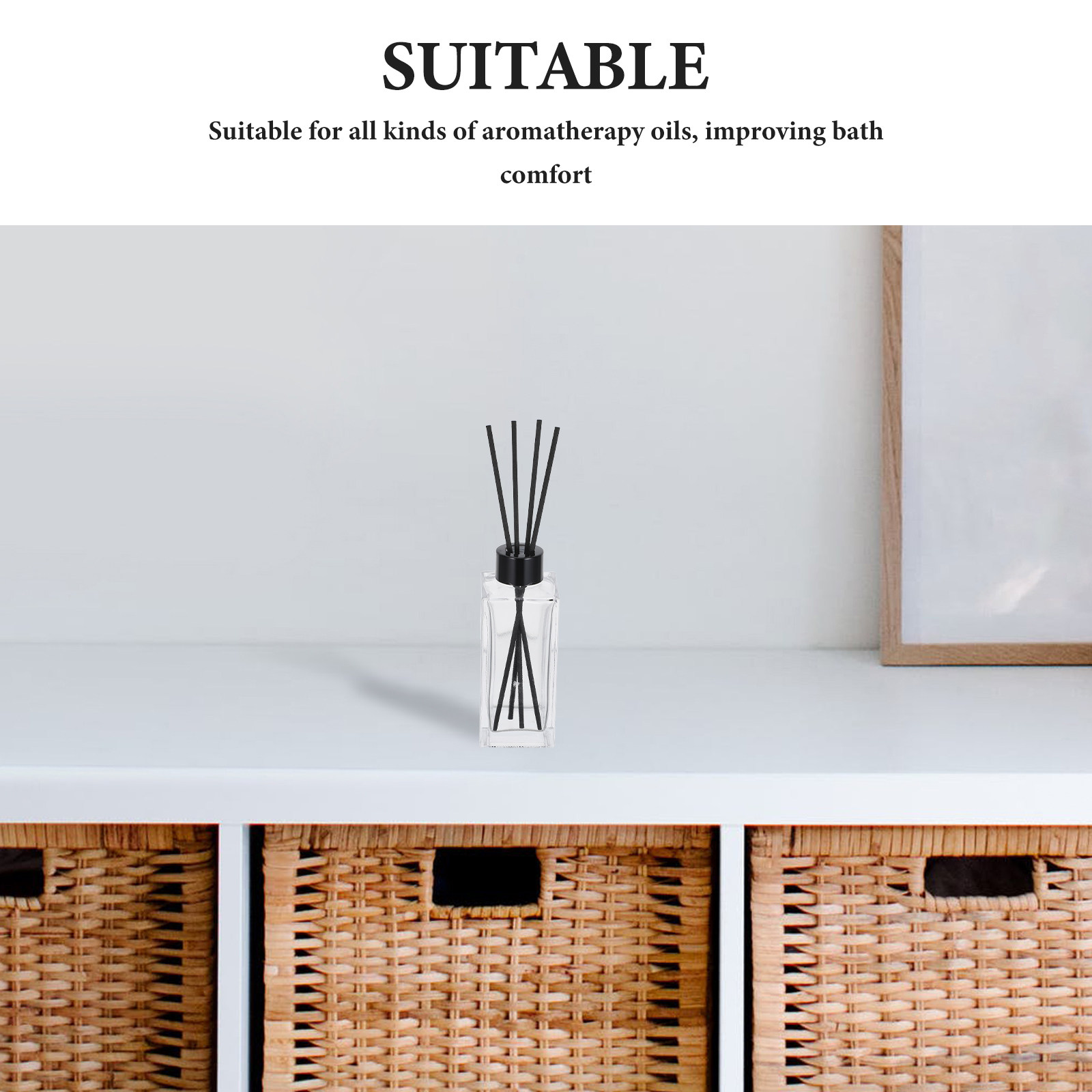 4 セットバスルームフレグランスディフューザーリード小型ミニ - Home Fragrance Diffusers のレビューと価格