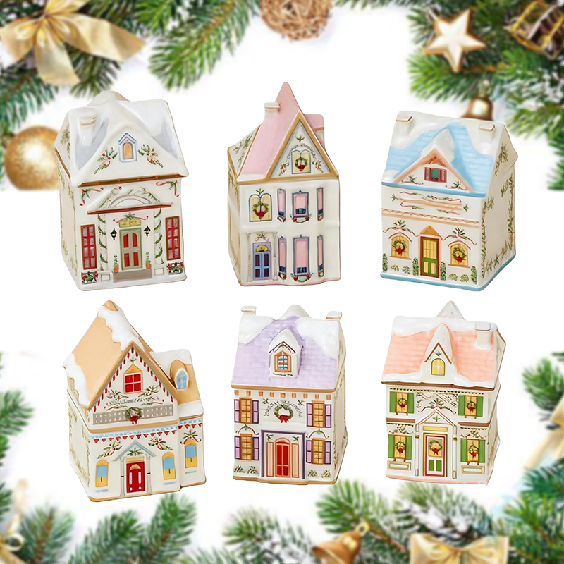 ホリデービレッジ スパイスハウスセット ミニクリスマスジンジ - Home Fragrance Gingerbread のレビューと価格
