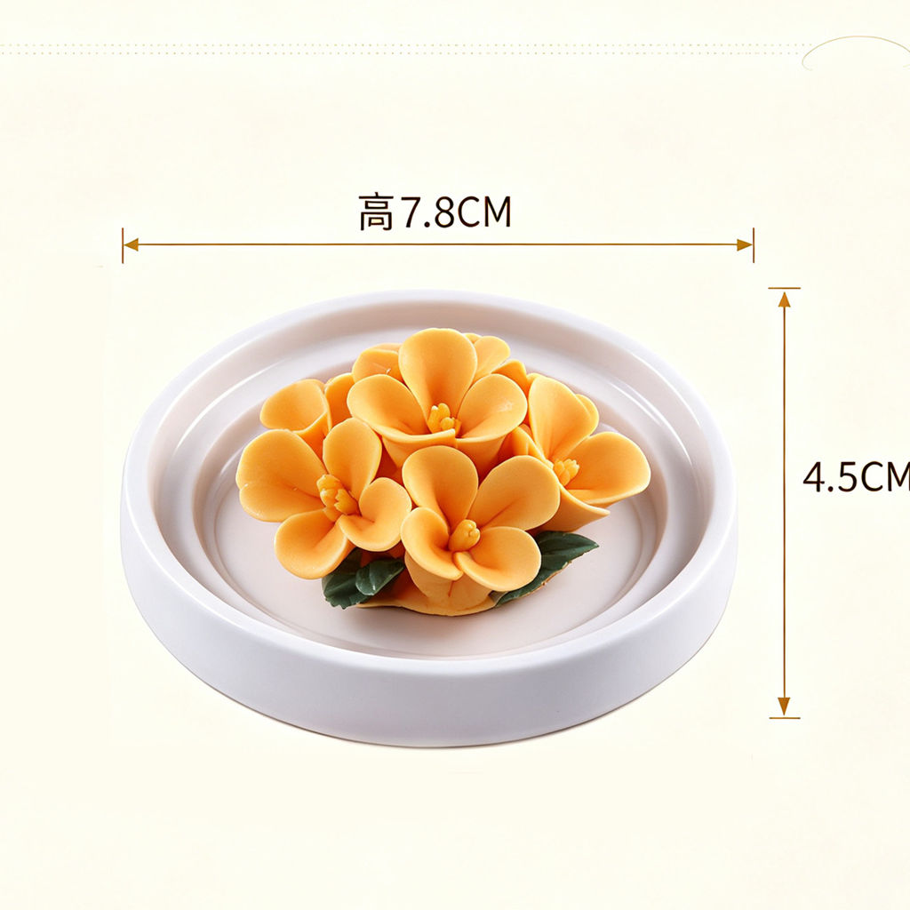 セラミック製キンモクセイの花のアロマディフューザーセット 高 - Home Fragrance Business のレビューと価格