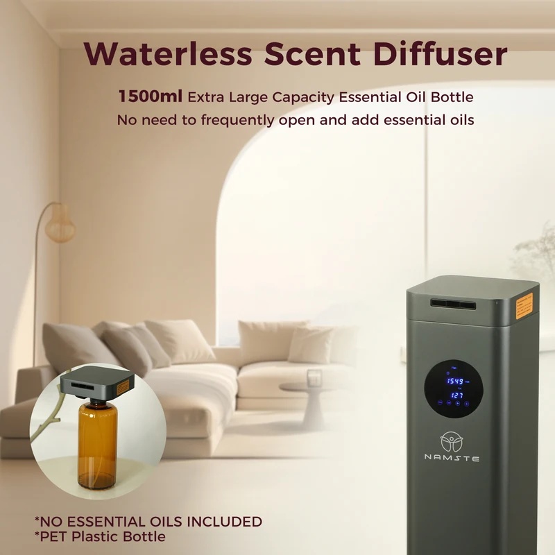 NAMSTE 電気芳香ディフューザー 4000m3 カバレッ - Home Fragrance Diffuser Electric のレビューと価格