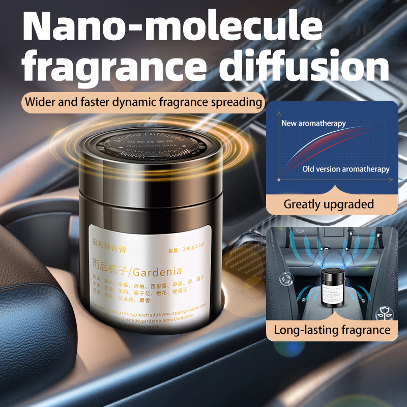 車用芳香剤、新モデルの車用お香、男性と女性のための固形フレグ - Home Fragrance Verbena のレビューと価格